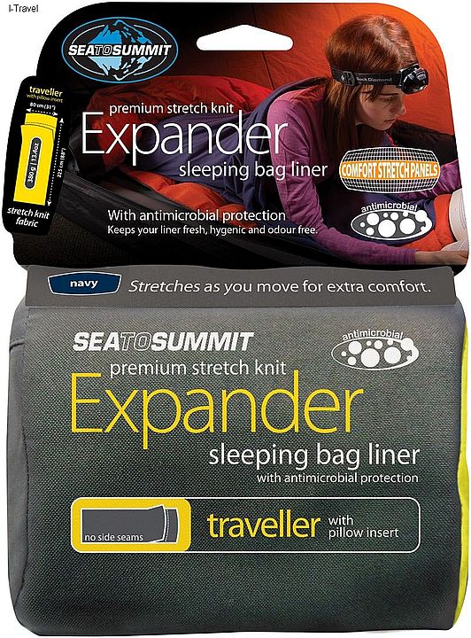 ליינר  EXPANDER SLEEPING BAG LINER WITH PILLOW INS