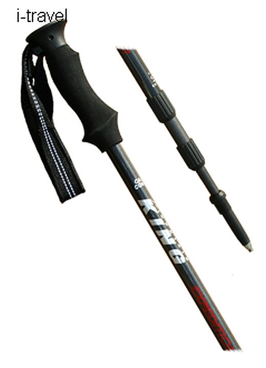 מקלות הליכה-זוג-  Mountain King  Carbon Compact